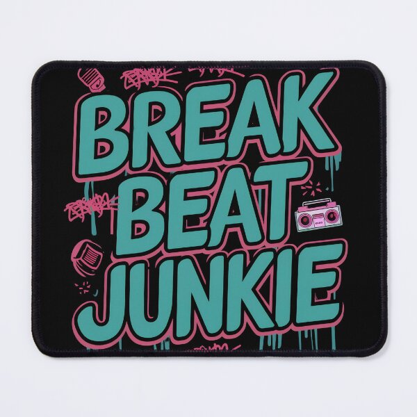 Item preview, Break Beat Junkie Hip Hop Mic Drop Maverick designed and sold by RadDeck.