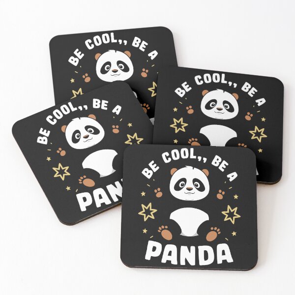 Item preview, Be Cool, Be a Panda designed and sold by Mrjarvis.