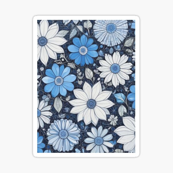 Item preview, Blue mosaic designed and sold by GasconyPassion.