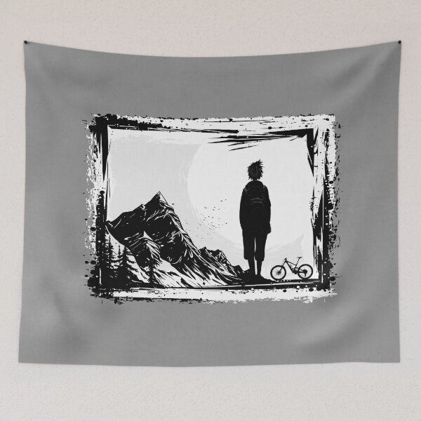 Item preview, MTB and Travel. Trailbound Adventures designed and sold by tabemisa.