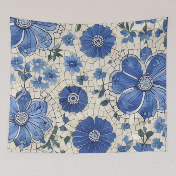 Item preview, Blue mosaic designed and sold by GasconyPassion.