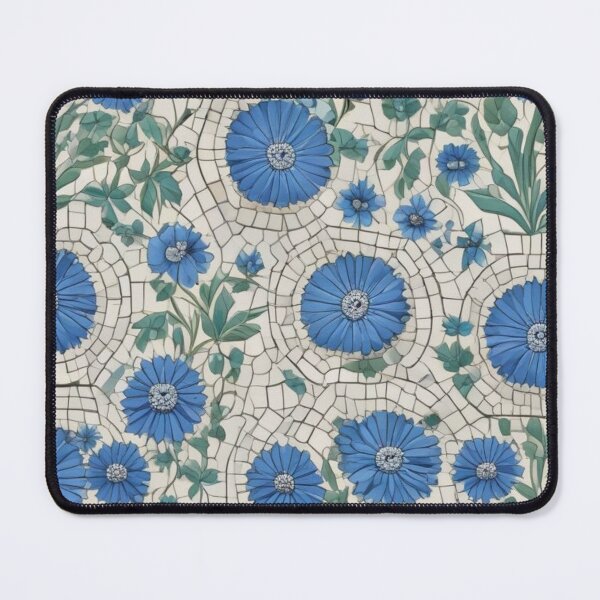 Item preview, Blue and white mosaic designed and sold by GasconyPassion.