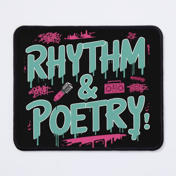 Item preview, Rhythm and Poetry The Hip Hop Rhyme and Punishment Revolution designed and sold by RadDeck.