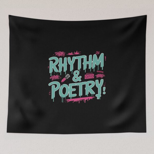 Item preview, Rhythm and Poetry The Hip Hop Rhyme and Punishment Revolution designed and sold by RadDeck.