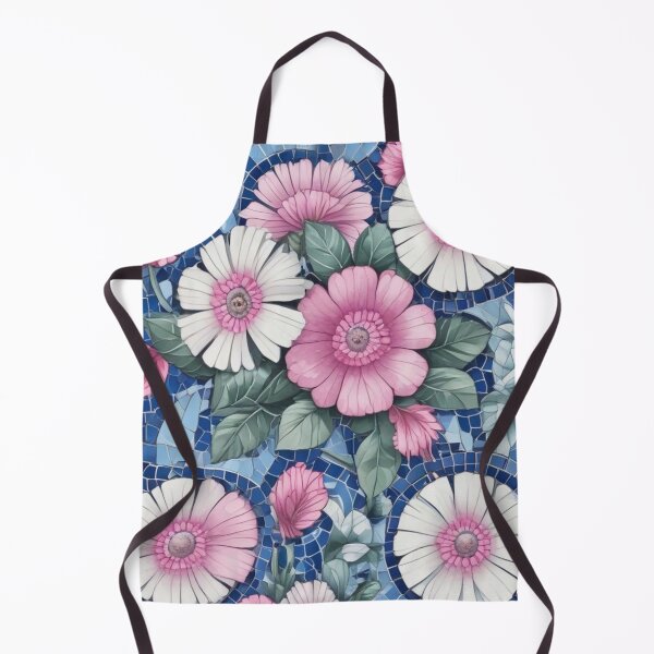 Item preview, Blue and pink mosaic designed and sold by GasconyPassion.