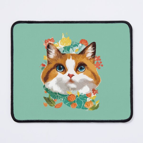 Item preview, Cute Lucca The Cat designed and sold by ACCROCHER.