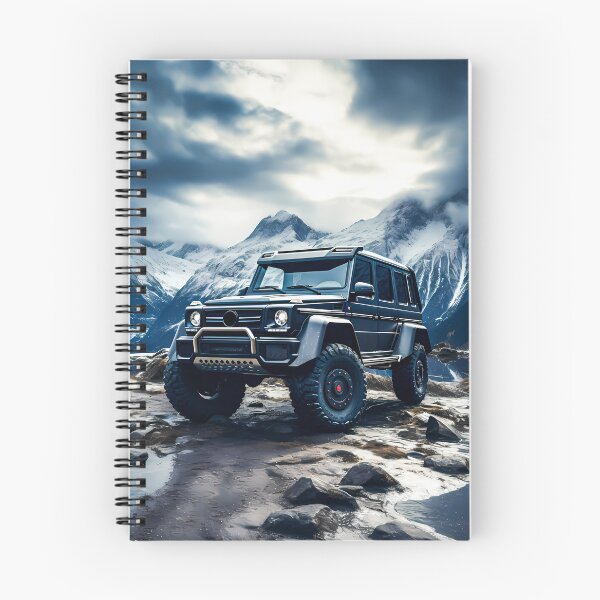 Item preview, Mountain Majesty Mercedes SUV in the Snow designed and sold by RevUpDesign.