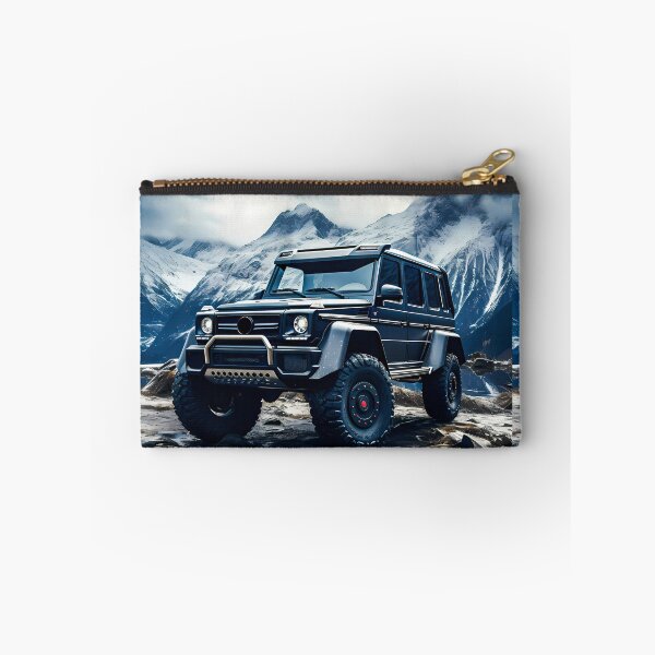 Item preview, Mountain Majesty Mercedes SUV in the Snow designed and sold by RevUpDesign.