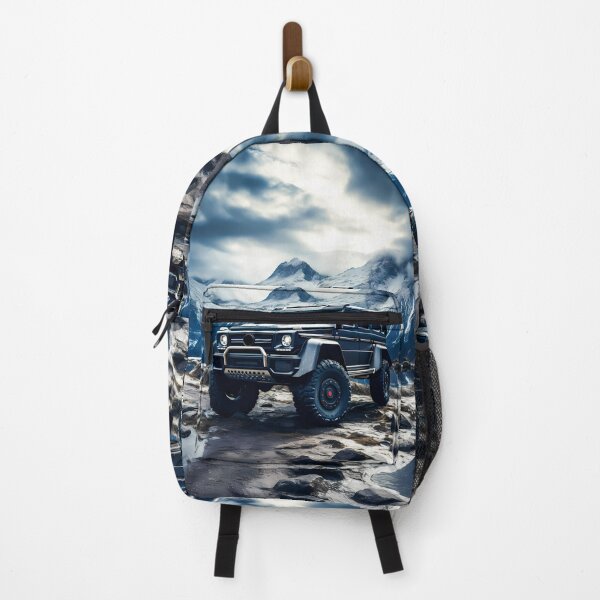 Item preview, Mountain Majesty Mercedes SUV in the Snow designed and sold by RevUpDesign.