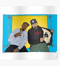 Desus & Mero #1 Show on Late Night Poster