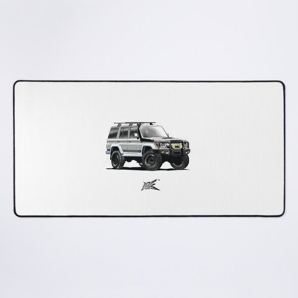 Item preview, land cruiser series 70 white designed and sold by NaquashM.