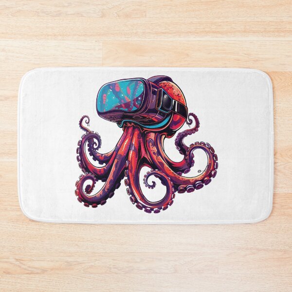 Item preview, VR Gamer Octopus Sticker designed and sold by WaveVisions.