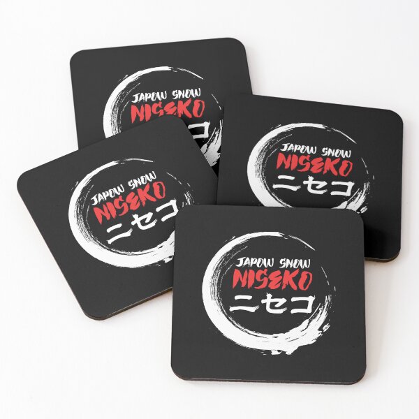Item preview, JAPOW SNOW NISEKO Snowboarding Decal 02 Whtie | Japan Hokkaido Nagano Hakuba designed and sold by PawaPotto.