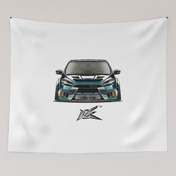 Item preview, ford focus rs mk3 cyan blue  designed and sold by NaquashM.