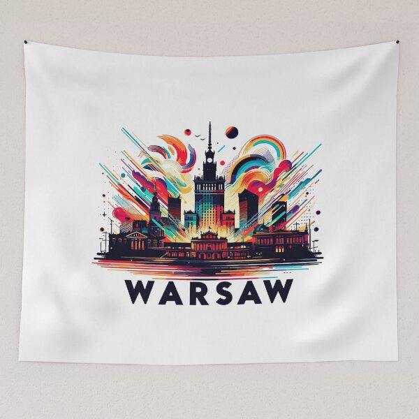 Item preview, Warsaw capital Poland gift designed and sold by Pineapple-Tree.