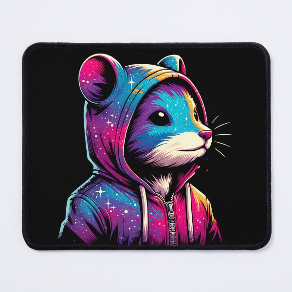 Item preview, Cosmic Bear in Space Hoodie designed and sold by Taans-Creation.
