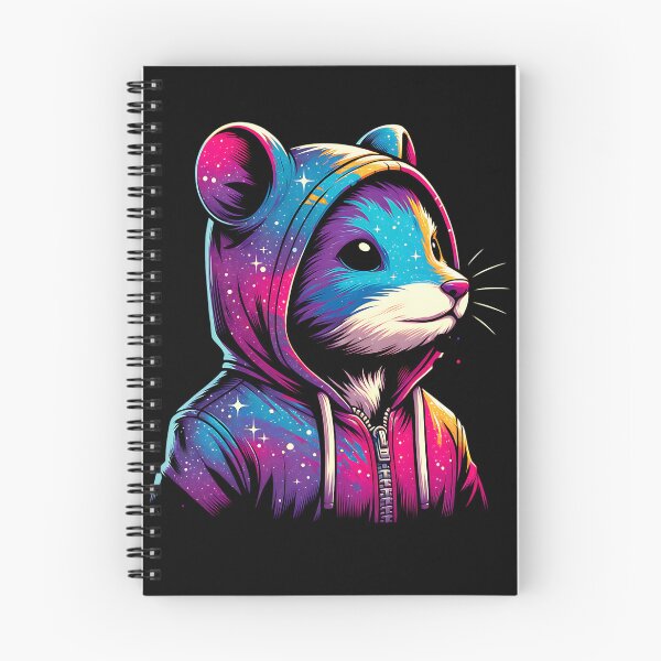 Item preview, Cosmic Bear in Space Hoodie designed and sold by Taans-Creation.