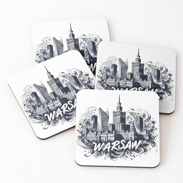 Item preview, Warsaw capital Poland gift designed and sold by Pineapple-Tree.