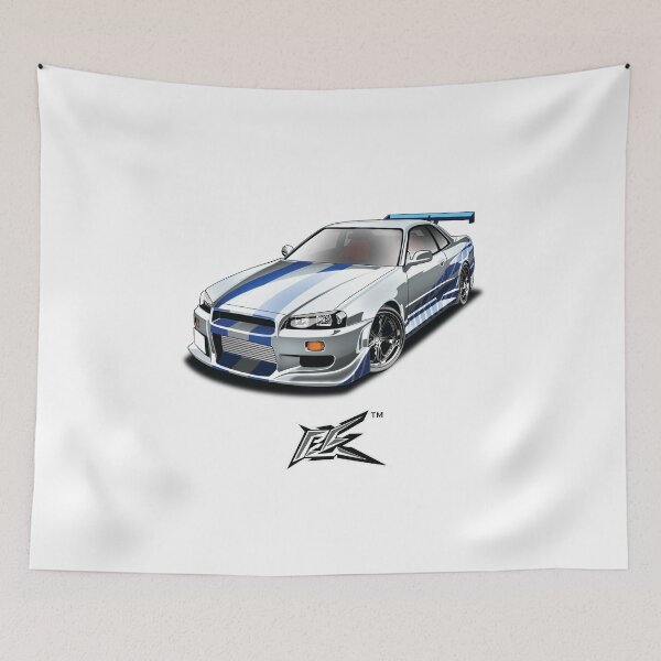 Item preview, skyline gtr r34 movie car  designed and sold by NaquashM.