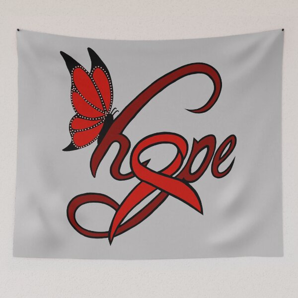 Item preview, Butterfly Hope (Red) designed and sold by CaitlynConnor.