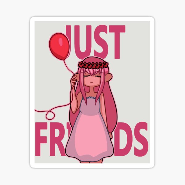 Just be Friends Sticker