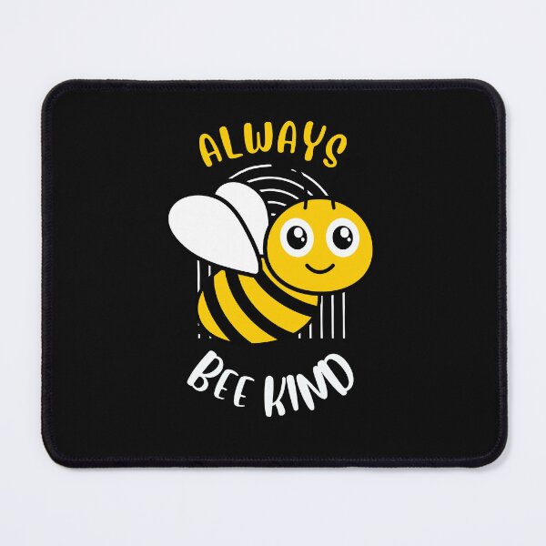 Item preview, Always Bee Kind Be Bees Kindness Black Yellow Cute designed and sold by SZPdezigns.