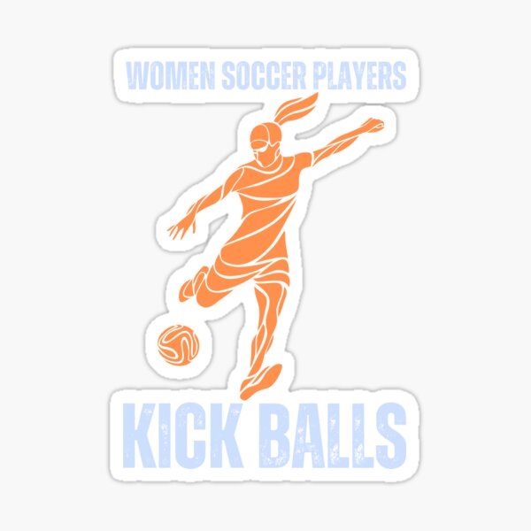 Item preview, Women Soccer Players Kick Balls designed and sold by SwejdDesign.