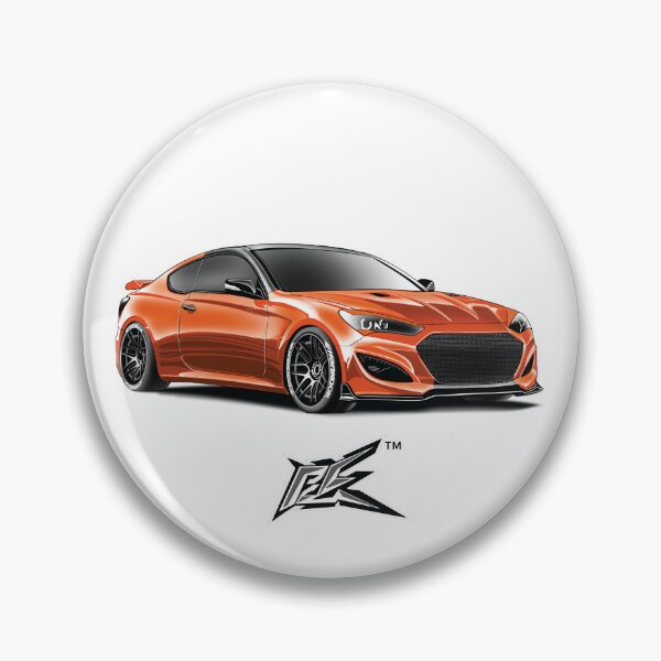 Artikelvorschau, Hyundai Genesis Coupé orange entworfen und verkauft von NaquashM.