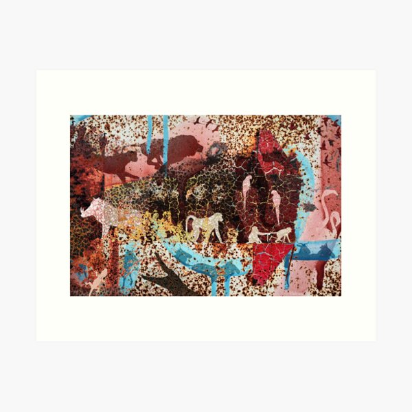 Item preview, African Safari - Art from Urban Decay designed and sold by Hadrianwild.