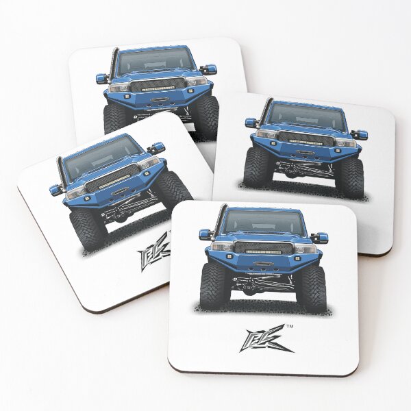 Item preview, toyota land cruiser series 79 overland blue  designed and sold by NaquashM.