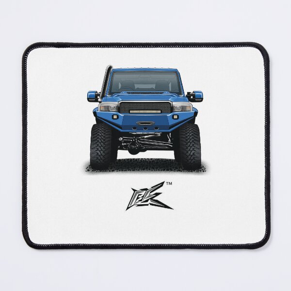 Item preview, toyota land cruiser series 79 overland blue designed and sold by NaquashM.