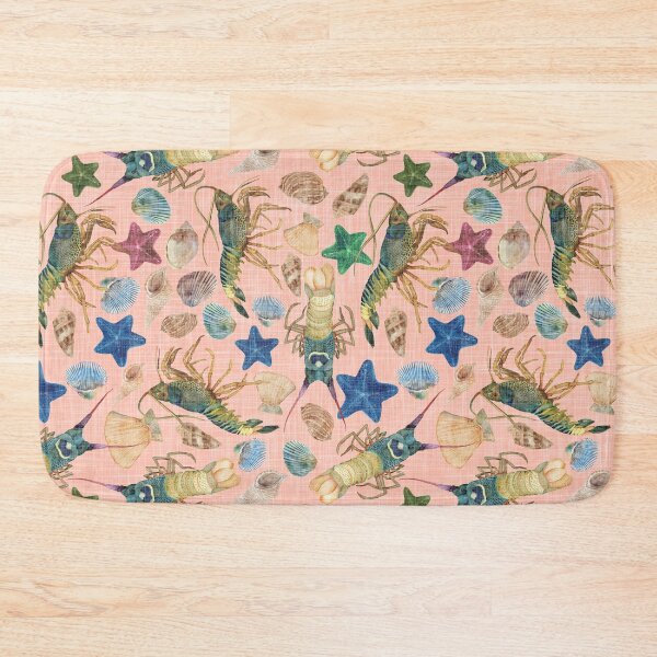 Item preview, Vintage Sea Creatures Coral Samon Palette designed and sold by Sketchbook Designs.