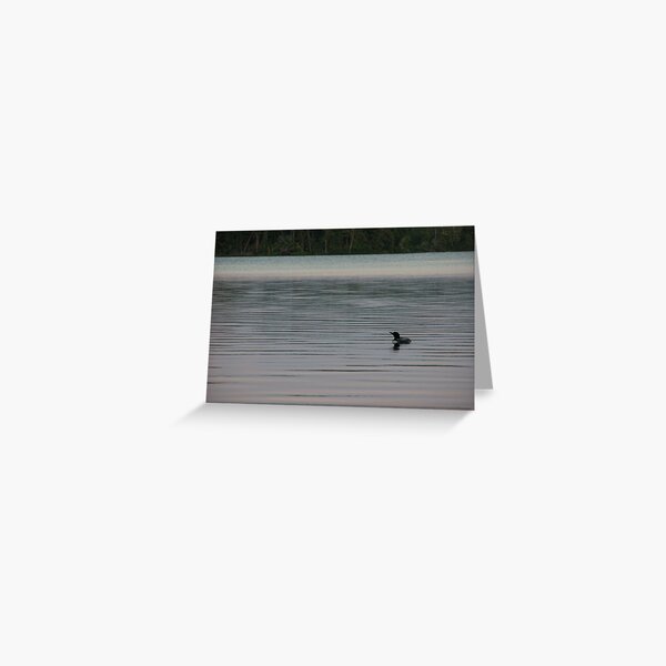 Loon on the Lake Greeting Card