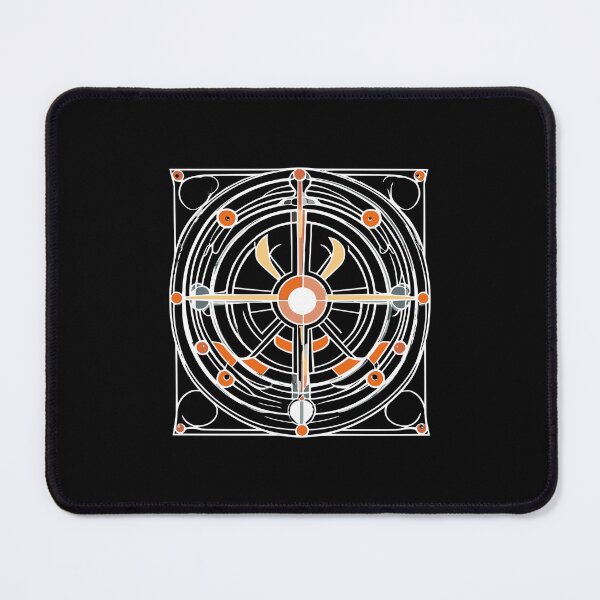 Item preview, Abstract art reminiscent of a compass rose designed and sold by Pflugart.