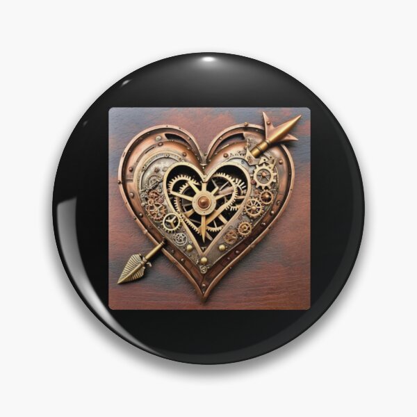 Item preview, Corazón de relojería Steampunk designed and sold by Bondillero.