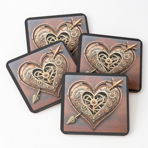 Item preview, Steampunk Clockwork Heart  designed and sold by Bondillero.