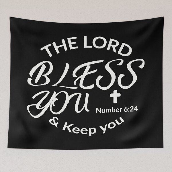 Item preview, Faithful Typography: The Lord Bless You and Keep You designed and sold by Inspirahawke.
