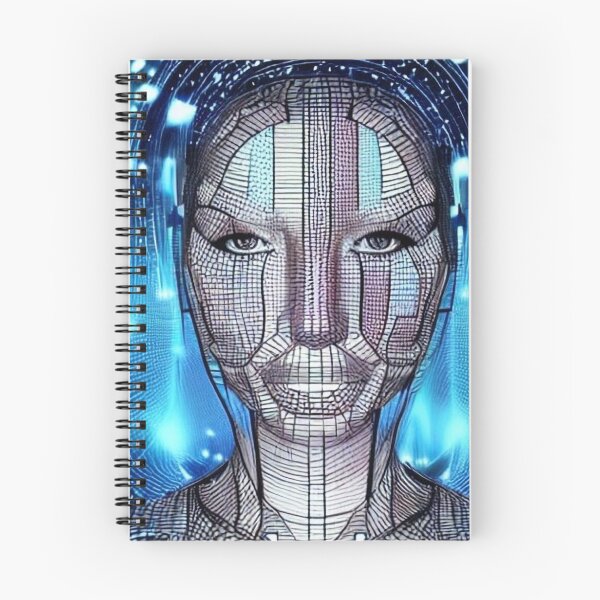 Item preview, Face of a Woman Artificial Intelligence 1 designed and sold by NokenaDesign.
