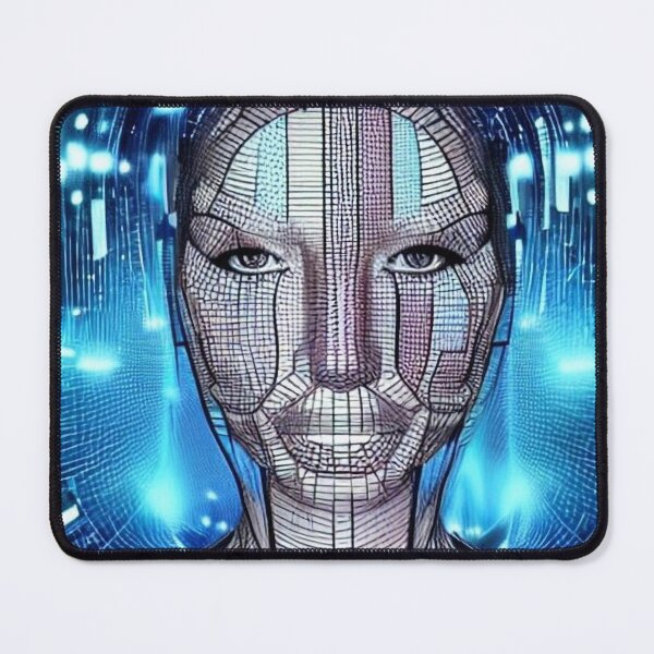 Item preview, Face of a Woman Artificial Intelligence 1 designed and sold by NokenaDesign.