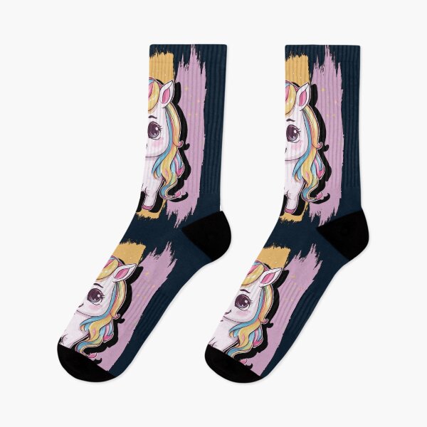 Item preview, Unicorn girl is going to school  designed and sold by All-About-Life.