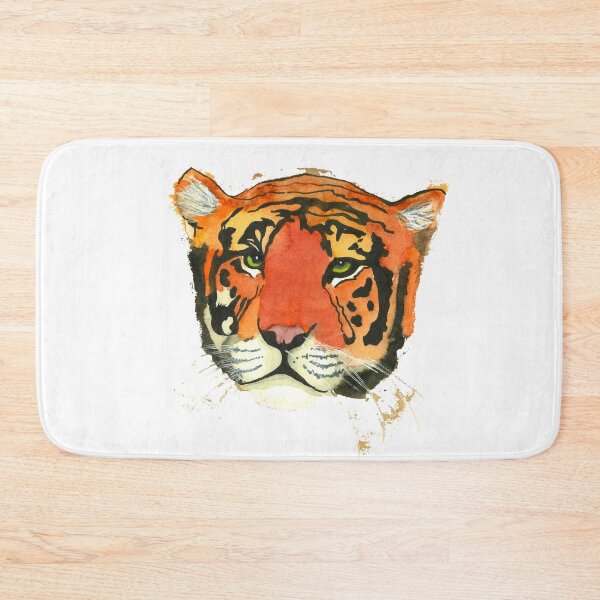 Item preview, Tiger watercolor art designed and sold by apoznyak.
