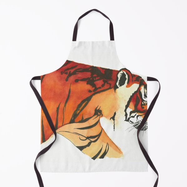 Item preview, Tiger watercolor art designed and sold by apoznyak.