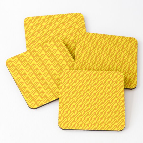 Item preview, Vibrant Yellow Abstract Pattern Art designed and sold by Afurikana.