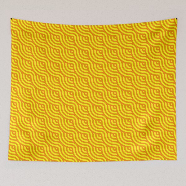 Item preview, Vibrant Yellow Abstract Pattern Art designed and sold by Afurikana.