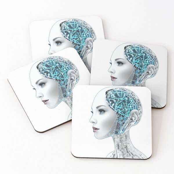 Item preview, Face of a Woman Artificial Intelligence 2 designed and sold by NokenaDesign.