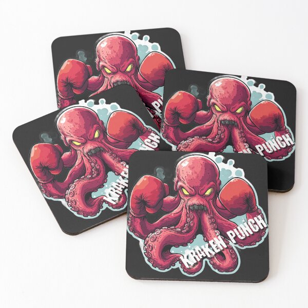 Item preview, Kraken Punch - Boxing Sport Action designed and sold by WaveVisions.