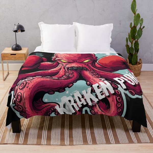Item preview, Kraken Punch - Boxing Sport Action designed and sold by WaveVisions.