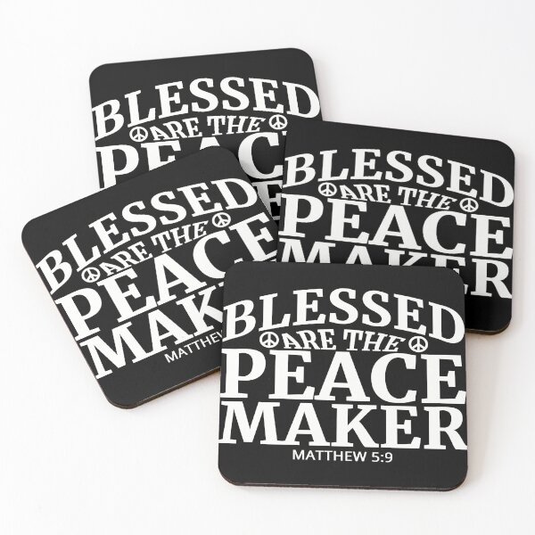 Item preview, Inspirational Peace Design: Blessed Peacemakers designed and sold by Inspirahawke.