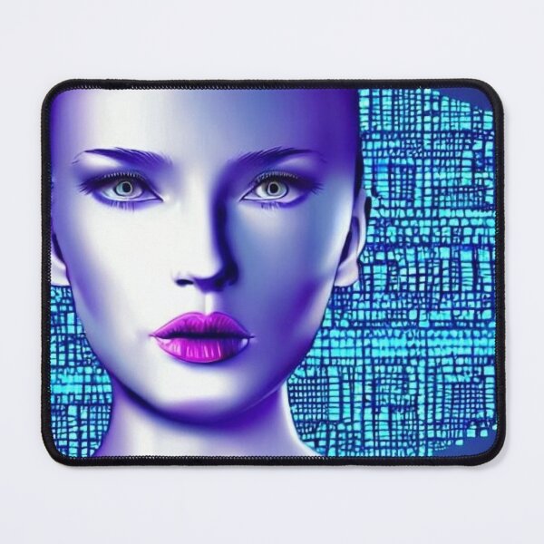 Item preview, Face of a Woman Artificial Intelligence 1 designed and sold by NokenaDesign.