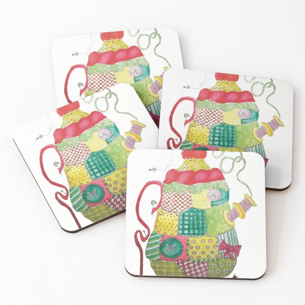 Item preview, Teapots of Unusual Character: Patchwork Teapot designed and sold by LullabyIsland.